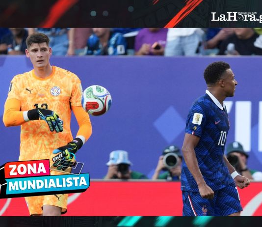 Mbappé terminó en un conflicto al final del partido.