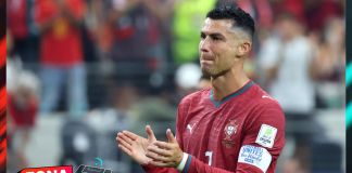 Cristiano Ronaldo llorando