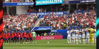 España vs Bélgica: ¿Por qué hubo 30 segundos de silencio antes del inicio del partido? Los jugadores de España y Bélgica durante el minuto de silencio.