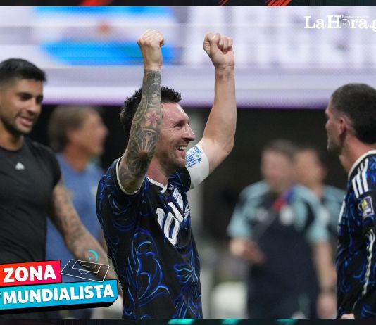 Lionel Messi: «A nosotros nadie nos regala nada» Messi brindó declaraciones al finalizar el partido.