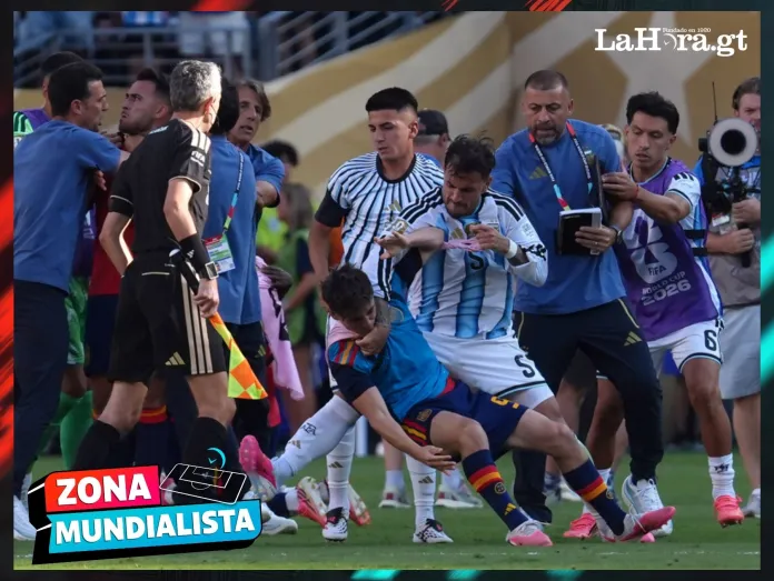 ZONA MUNDIALISTA 1800 PX (56) FIFA investigará los incidentes ocurridos luego de la final del Mundial.