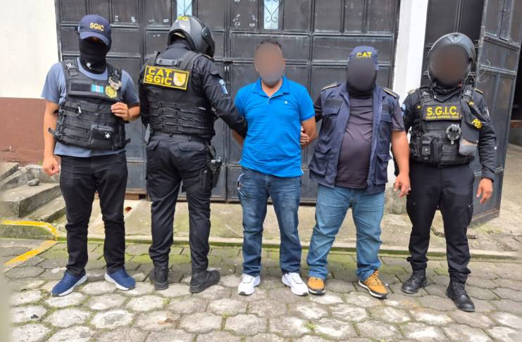La Policía Nacional Civil (PNC) informó sobre la captura de un hombre requerido en Estados Unidos por agresión sexual contra un menor.