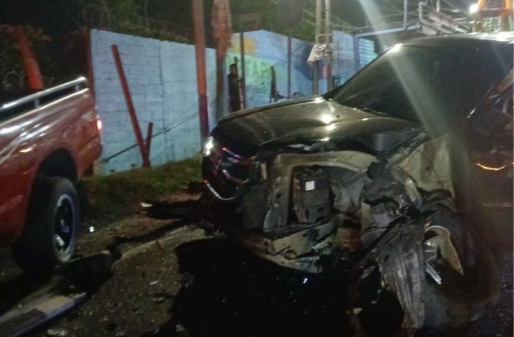 La PMT de San Miguel Petapa reportó tránsito lento en los bulevares El Frutal, Villa Hermosa y Prados de Villa Hermosa tras el accidente.
