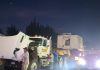 Liberan paso en la Aguilar Batres tras accidente, tránsito es lento en dirección al sur Accidente Aguilar Batres
