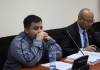 El Ministerio Público presentó ante el tribunal videos del procesamiento de la escena del crimen del asesinato del odontólogo, Miguel Ángel Campos. Foto La Hora: Daniel Ramírez