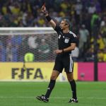 El árbitro Slavko Vincic, en una foto de archivo en el partido entre México y Ecuador del Mundial 2026.