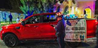 Ataque armado en San Miguel Dueñas, Sacatepéquez, deja dos muertos y un herido Los bomberos atendieron el ataque; aun se desconoce el motivo y quienes son las víctimas. Foto La Hora: Asombob