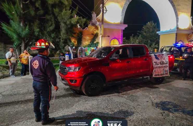 Video: Así fue la violenta emboscada armada contra un vehículo en San Miguel Dueñas