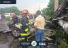 Bomberos Municipales Departamentales informaron sobre un accidente de tránsito en la ruta que conduce hacia Siquinalá.