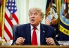 Archivo del presidente Donald Trump. Foto La Hora: EFE
