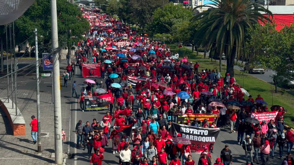 Sindicado manifestación 
