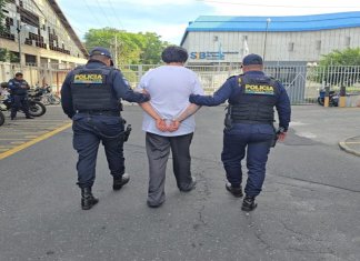 El hijo del exviceministro de Energía y Minas Jorge Calvo, es el principal sospechoso de la muerte de su padre. Foto: PNC