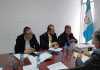 Delegados del Ministerio de Gobernación informan los procesos para la licitación de la cárcel en Masagua y compras de vehículos para el Sistema Penitenciario. Foto: La Hora