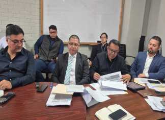 El subdirector del Sistema Penitenciario, Melvin Rosales, informa por la remodelación de ocho centros de detención. Foto: La Hora