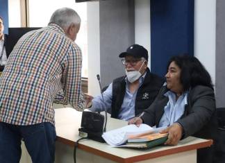 El Ministerio Público apeló la medida sustitutiva con la cual la jueza Verónica Ruiz Blau benefició a Carlos Acevedo Navas acusado de embestir al mostorista Larkin Morales. Foto La Hora: Daniel Ramírez