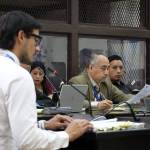 El Tribunal de Mayor Riesgo B escuchó el detalle del informe de necropsia practicado a los cuerpos de Nelson Santamaría y Eldin Choc, los cuales revelaron técnicas de tortura. Foto La Hora: Daniel Ramírez