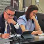 El Tribunal de Mayor Riesgo A inició el juicio contra Celina Vargas, cuñada de Manuel Baldizón, por su presunta implicación en el caso Odebrecht. Foto La Hora: Sergio Osegueda