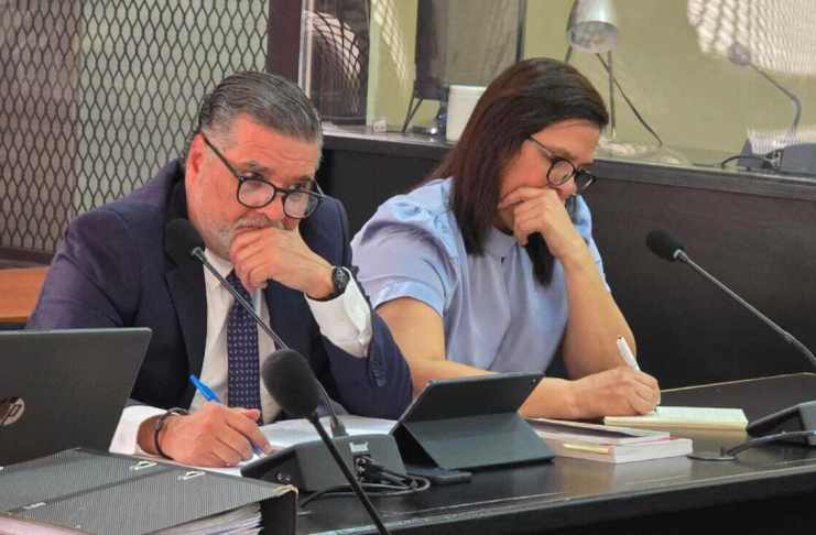 Caso Odebrecht: Tribunal inicia juicio contra cuñada de Manuel Baldizón El Tribunal de Mayor Riesgo A inició el juicio contra Celina Vargas, cuñada de Manuel Baldizón, por su presunta implicación en el caso Odebrecht. Foto La Hora: Sergio Osegueda