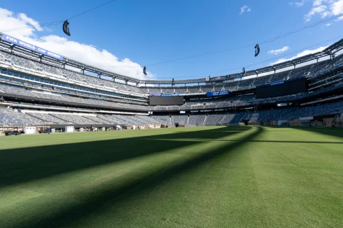 Nueva Jersey pide a la FIFA parte de lo que recaude con la venta del césped de la final MetLife, escenario de juego de la final del Mundial de Estados Unidos, México y Canadá entre España y Argentina. Foto La Hora: EFE