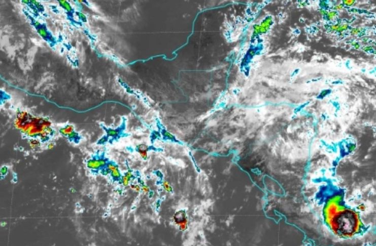 El ingreso de humedad desde ambos litorales y las altas temperaturas, favorecerán el desarrollo de lluvias en distintas regiones del país.