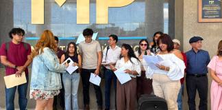 Estudiantes de la Universidad de San Carlos de Guatemala (Usac) hacen un llamado al Ministerio Público, Procuraduría de Derechos Humanos y Consejo Superior Universitario para restablecer sus registros académicos y administrativos.