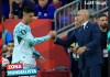 CR7 observó desde la banca cómo Portugal sellaba una victoria heroica y dramática. Foto La Hora: EFE