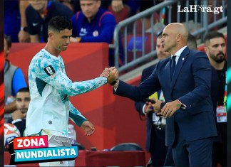 Sufrió en la banca, celebró al final: El destino le regala otra noche mundialista a Cristiano Ronaldo CR7 observó desde la banca cómo Portugal sellaba una victoria heroica y dramática. Foto La Hora: EFE