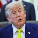 Imagen de archivo del presidente Donald Trump. Foto La Hora: EFE