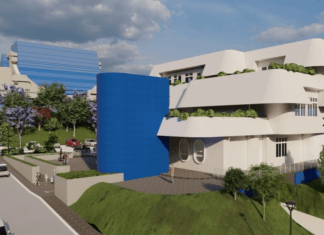 El contrato para la construcción del edificio, que habría lucido así, fue rescindido por Cultura.