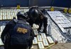 Cuatro hombres fueron capturados, por su presunta vinculación en el traslado de un cargamento de cocaína en Zacapa.