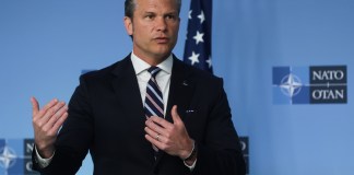 Senadores de EE.UU. cuestionan plan del Pentágono para evaluar testosterona en militares Archivo del secretario de Guerra de Estados Unidos, Pete Hegseth. Foto La Hora: EFE