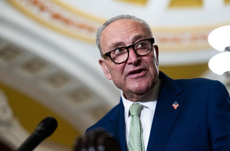 Imagen de archivo del senador de EE. UU. Chuck Schumer. Foto La Hora: EFE