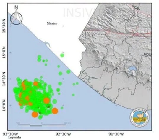 Insivumeh y Conred registran más de 300 sismos tras paso de fuerte temblor de magnitud 7.4 Temblores Guatemala