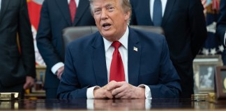 Archivo del presidente de Estados Unidos, Donald Trump. Foto La Hora: EFE