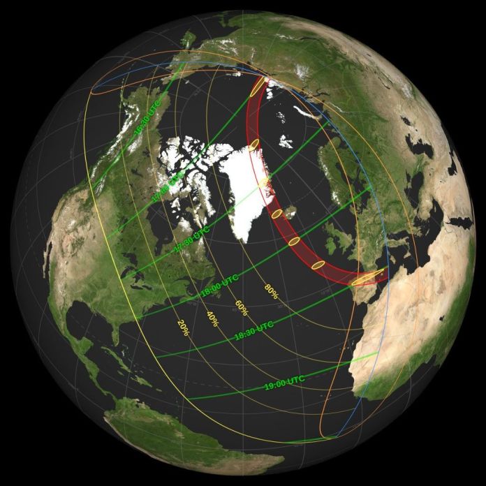 Foto eclipse nasa