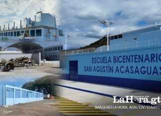 Las Escuelas Bicentenario fueron presentadas por Alejandro Giammattei como uno de los grandes legados de su gobierno, pero el proyecto está plagado de señalamientos. Arte: La Hora/Alejandro Ramírez.