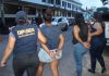 Capturan a presuntas integrantes de la MS cuando se disponían a cobrar Q2 mil de extorsión en Escuintla Detenidas en Masagua por extorsionar.