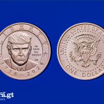 En conmemoración del 250 aniversario de la Independencia de EE. UU., la Cada de la Moneda acuñará una moneda de oro de un dólar con el rostro del presidente Donald Trump.