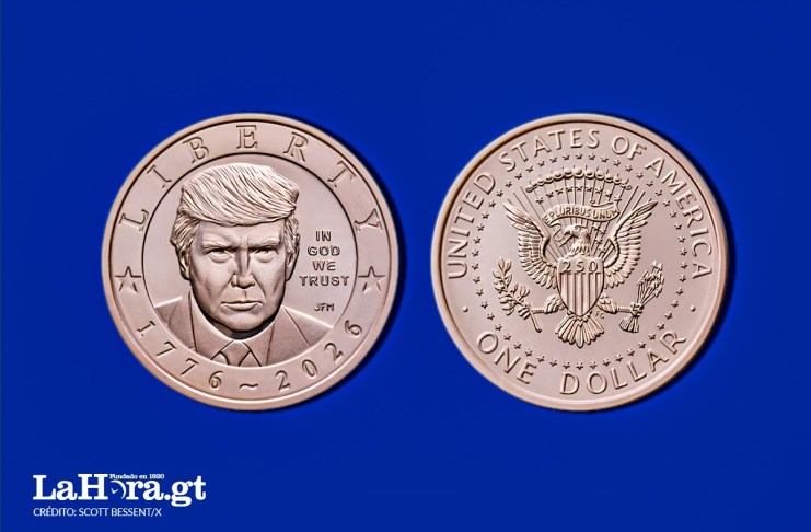 En conmemoración del 250 aniversario de la Independencia de EE. UU., la Cada de la Moneda acuñará una moneda de oro de un dólar con el rostro del presidente Donald Trump.