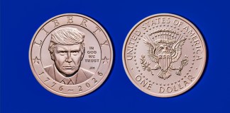 Rostro de Donald Trump destacará en moneda de oro de un dólar por 250 aniversario de EE. UU. En conmemoración del 250 aniversario de la Independencia de EE. UU., la Cada de la Moneda acuñará una moneda de oro de un dólar con el rostro del presidente Donald Trump.