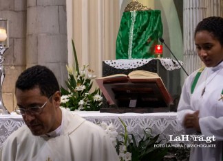 Sacerdote anuncia temblor