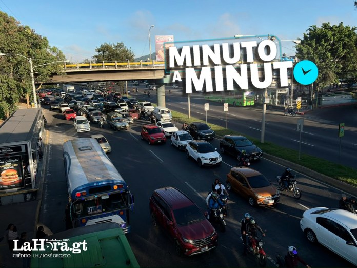 La Ciudad de Guatemala amanece con tensión e incertidumbre por manifestaciones anunciadas por transportistas debido al alza de los combustibles. Foto La Hora: Diseño/Jesús Ríos