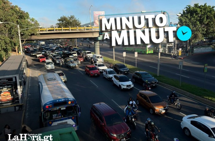 La Ciudad de Guatemala amanece con tensión e incertidumbre por manifestaciones anunciadas por transportistas debido al alza de los combustibles. Foto La Hora: Diseño/Jesús Ríos