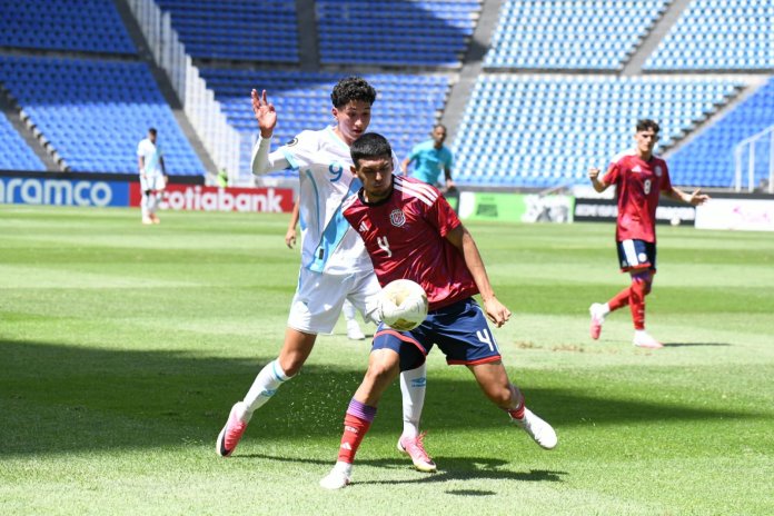 guatemala vs costa rica Guatemala perdió contra Costa Rica en el primer partido del premundial sub 20.