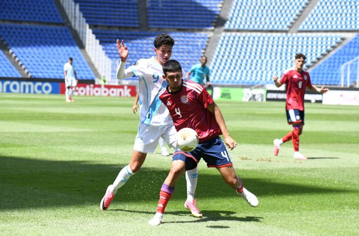 Guatemala perdió contra Costa Rica en el primer partido del premundial sub 20.