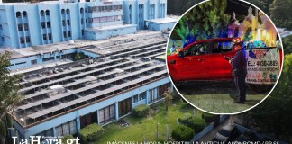Alerta máxima en hospital: más seguridad en nosocomio por sobreviviente de ataque relacionado al narco El Hospital de Antigua se encuentra bajo estricto control tras el ingreso de Alexandro "N", sobreviviente de la emboscada en San Miguel Dueñas. Foto La Hora: Hospital Pedro De Bethancourt