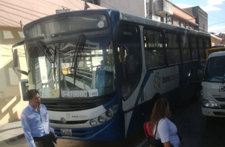 Transurbano alza al precio del pasaje