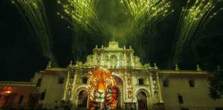 Vive una noche en el Festival de la Luz en Antigua Guatemala: horarios, monumentos y actividades para disfrutar este sábado El Festival de la Luz en Antigua Guatemala cuena con la presencia de nueve países. Foto: Inguat
