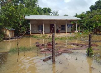 Las lluvias de las últimas horas han dejado una serie de emergencias en Alta Verapaz que afectan a cuatro municipios. Foto La Hora: Conred