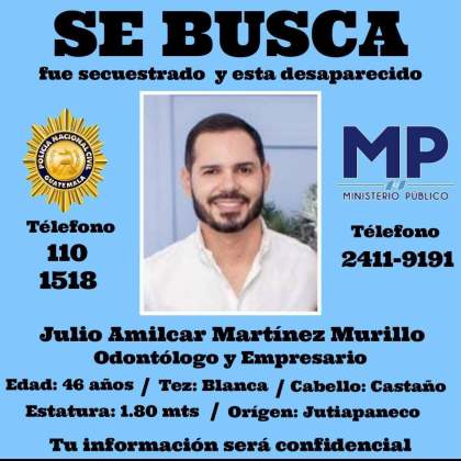 julio amilcar martinez murillo